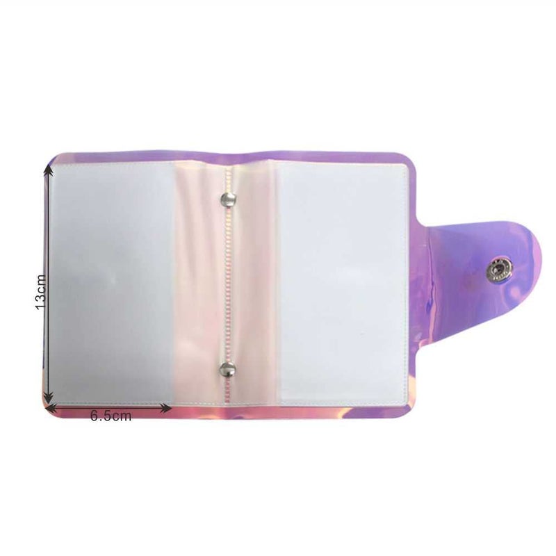 VNC Nail Art Stamp Plate Collection 20 Solts Pink Color Image Plate Organizer for 6X12cm Size Stamping Nail Art Plate Holder - Image 3